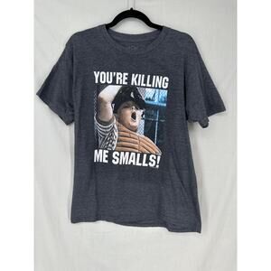 Sandlot Shirt Mens Large Gray Youre Killing Me Smalls Movie Quote Graphic Tee